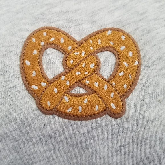 Loft | Pretzel Embroidered Vintage Soft Tee - Picture 4 of 7